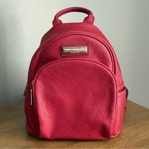 Jones New York Signature Red Mini Backpack Purse